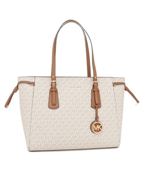 マイケルコース トートバッグ ボイジャー ホワイト レディース MICHAEL KORS 30F8GV6T2B 150