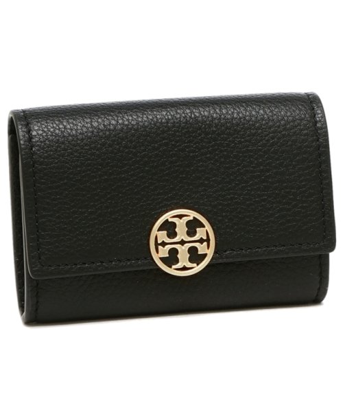 トリーバーチ 二つ折り財布 ミラー ミニ財布 ブラック レディース TORY BURCH 140910 001