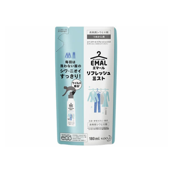 KAO エマール リフレッシュミスト つめかえ用 180mL FCA6759