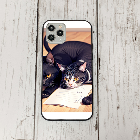 iphoneケース3-2-6 iphone 強化ガラス 猫・ねこ・ネコちゃん 箱19 かわいい アイフォン iface