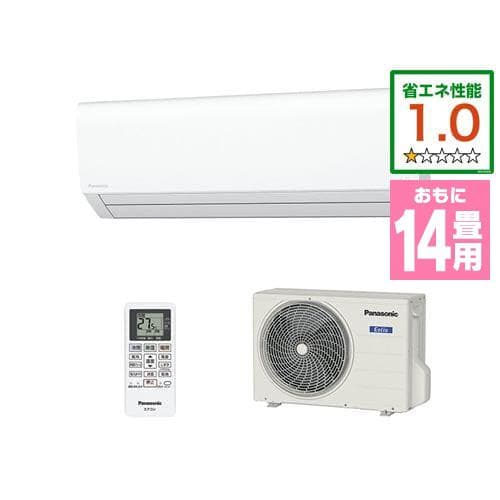 パナソニック CS-402DFR2-W エアコン エオリア(Eolia) Fシリーズ (14畳用) クリスタルホワイト CS402DFR2ｾｯﾄ