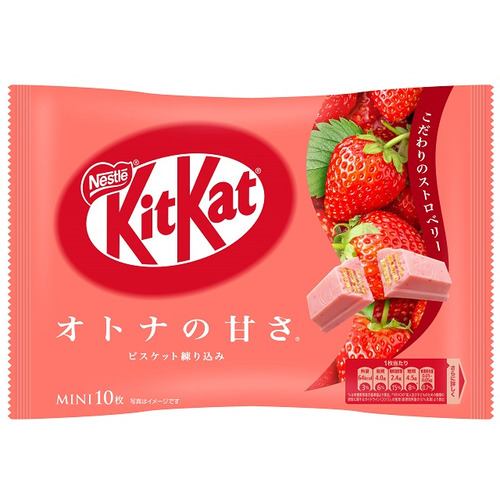 ネスレ KitKat mini キットカット ミニ 大人の甘さ こだわりのストロベリー 10枚