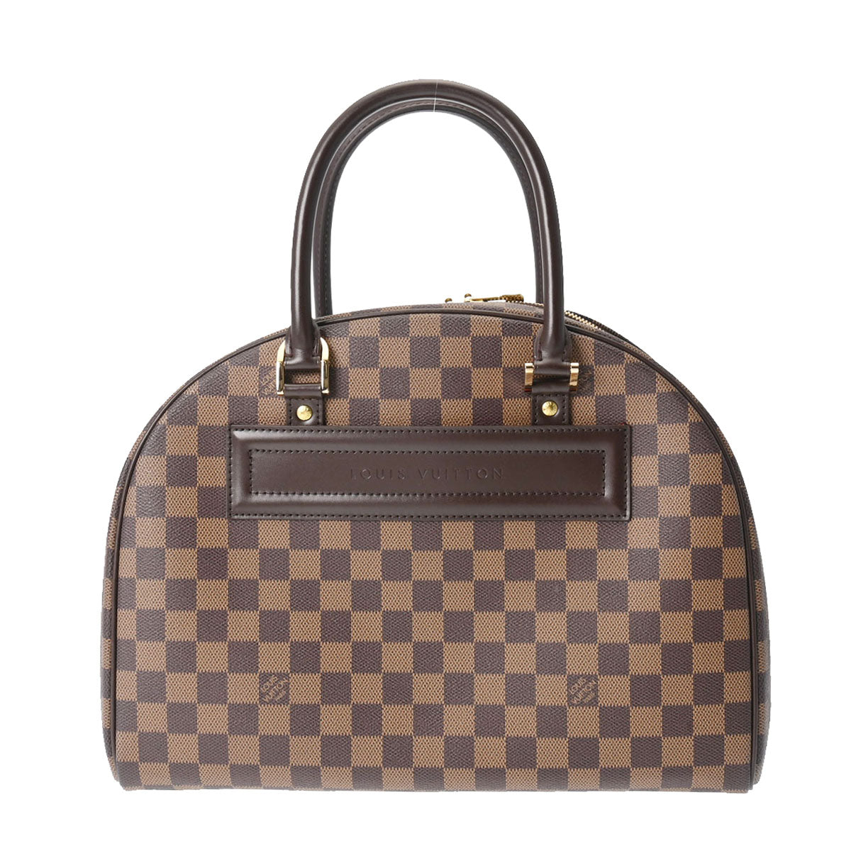 LOUIS VUITTON ルイヴィトン ダミエ ノリータ ブラウン N41455 ユニセックス ダミエキャンバス ハンドバッグ Aランク 中古 