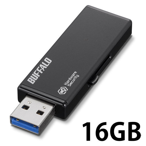 バッファロー（Bufflo） USBメモリー USB3.0 スライド式 RUF3-HSLシリーズ