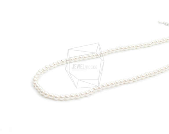 CHN-061-R【1個入り】イミテーションパールネックレス,Imitation Pearl necklace