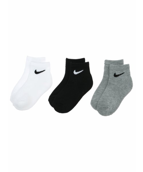 ソックス(16－18cm) NIKE(ナイキ) NIKE BASIC PACK ANKLE 3PK