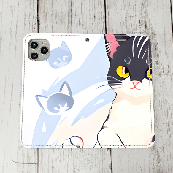 iphoneケース4-3-40 iphone 手帳 ねこ・猫・ネコ 箱1 かわいい アイフォン iface