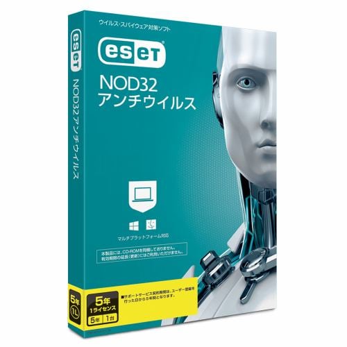 キヤノンＩＴソリューションズ ESET NOD32アンチウイルス 5年1ライセンス CMJ-ND14-041