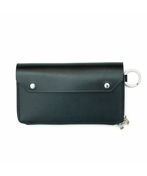 AS2OV / アッソブ OILED ANTIEQUE LONG WALLET－BLACK