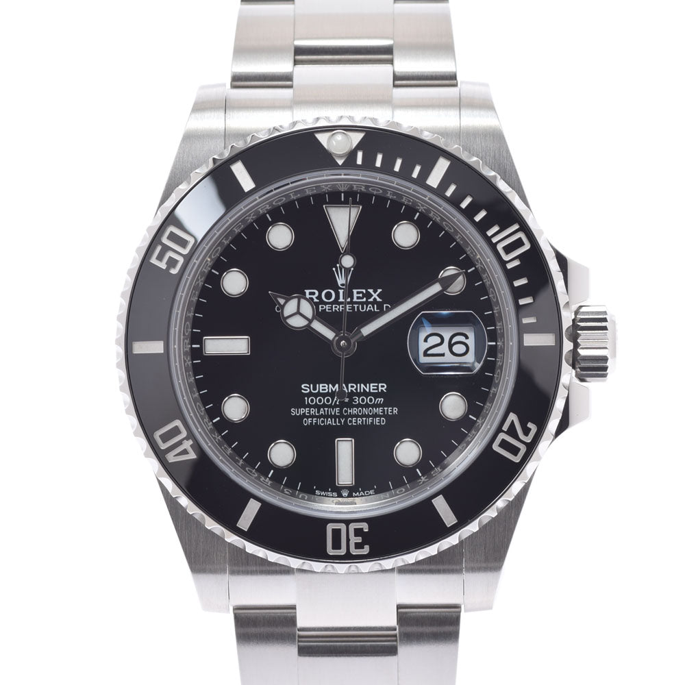 【現金特価】ROLEX ロレックス サブマリーナ 黒ベゼル 126610LN メンズ SS 腕時計 自動巻き 黒文字盤 Aランク 中古 