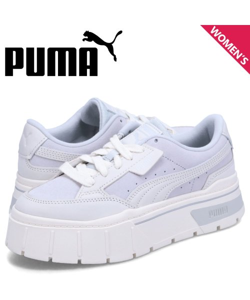 PUMA プーマ スニーカー メイズ スタック セルフラブ ウィメンズ レディース 厚底 MAYZE STACK SELFLOVE WNS グレー 394752