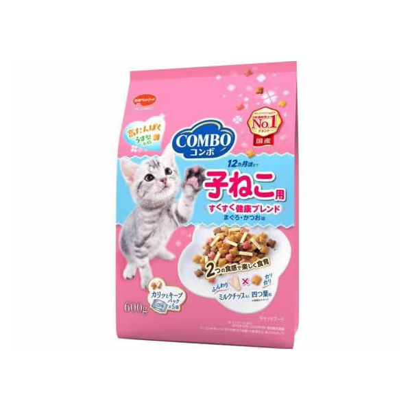 日本ペットフード コンボ キャット 子ねこ用 ミルクチップ添え 600g F115452