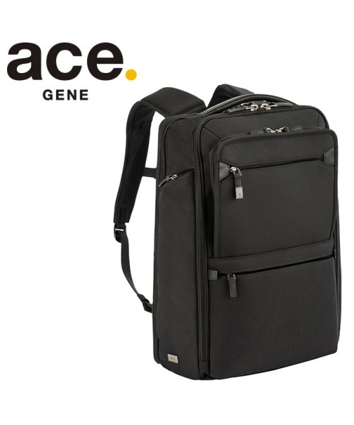 エース ジーンレーベル ビジネスリュック ビジネスバッグ メンズ ブランド 通勤 撥水 A4 B4 24L PC 15.6インチ ace. GENE 68307