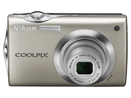 Nikon デジタルカメラ COOLPIX (クールピクス) S4000 シャイニーシルバー S4000SL【中古品】