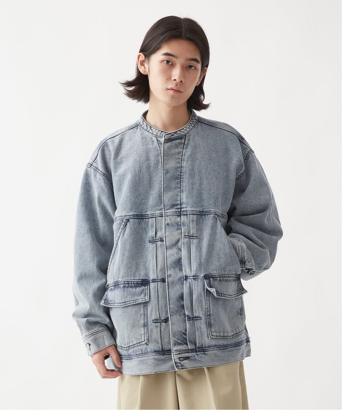 ベーセーストック/《予約》13oz DENIM BIG ポケットジャケット