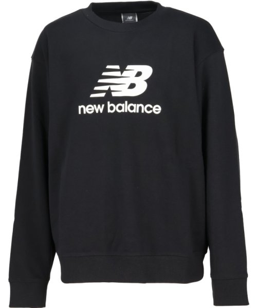 new　balance ニューバランス Sport Essentials Stacked Logo スウェットクルー MT415