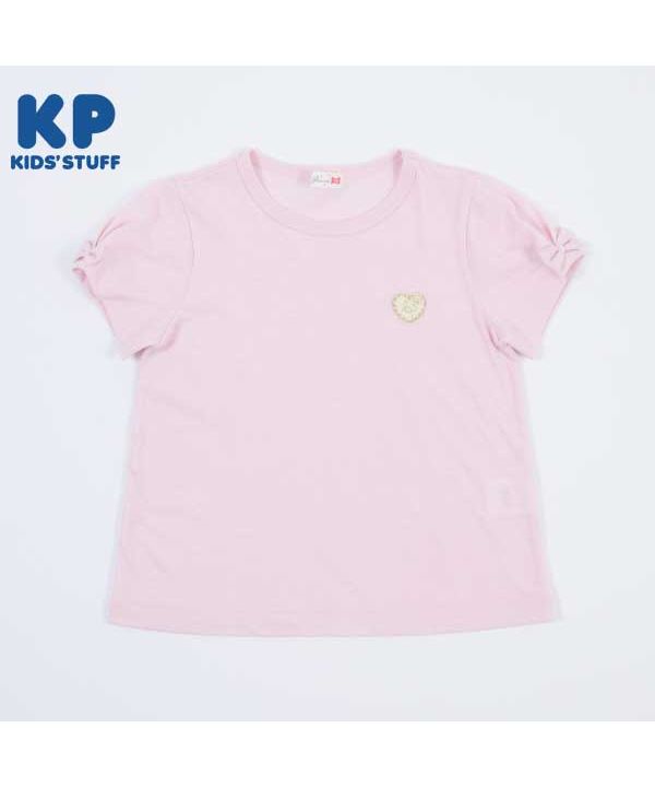 ケーピー/KP(ケーピー)【日本製】パフスリーブ半袖Tシャツ(100～130)