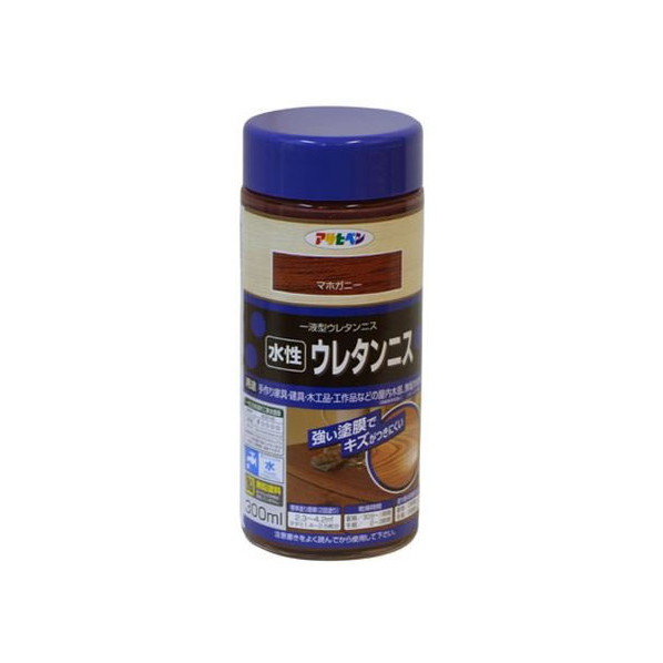 アサヒペン 水性ウレタンニス 300ml マホガニー FC633PJ