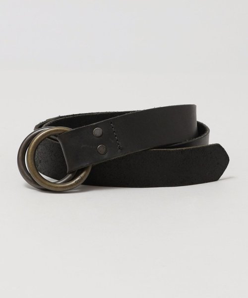 GROWN&SEWN: O－Ring Signature Leather Belt