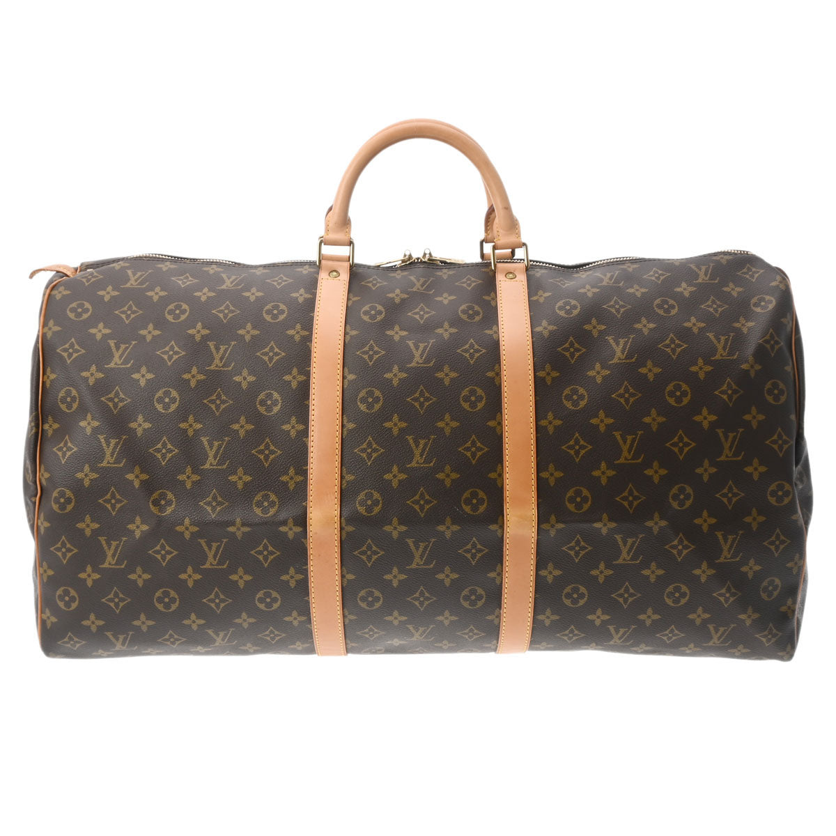 LOUIS VUITTON ルイヴィトン モノグラム キーポル 60 ブラウン M41422 ユニセックス モノグラムキャンバス ボストンバッグ Bランク 中古 