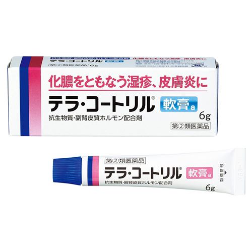 【指定第2類医薬品】アリナミン製薬 テラ・コートリル軟膏a (6g)