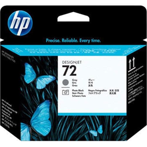 HP(ヒューレットパッカード) C9380A 純正 HP72 プリントヘッド グレー／フォトブラック