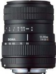 シグマ 55-200mm F4-5.6 DC デジタル専用 キャノン用【中古品】