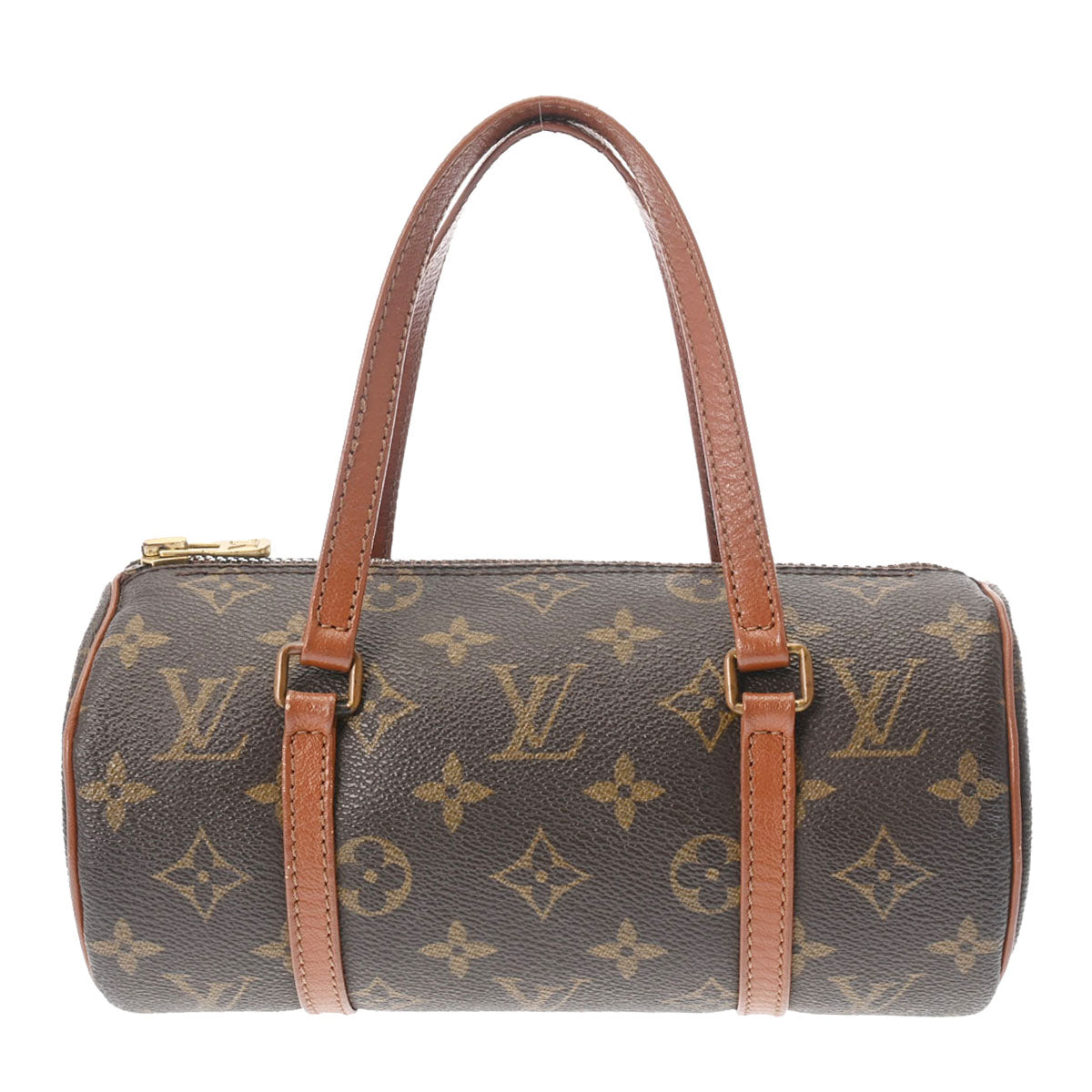 LOUIS VUITTON ルイヴィトン モノグラム パピヨン22 旧型 ブラウン M51367 レディース モノグラムキャンバス ハンドバッグ Bランク 中古 