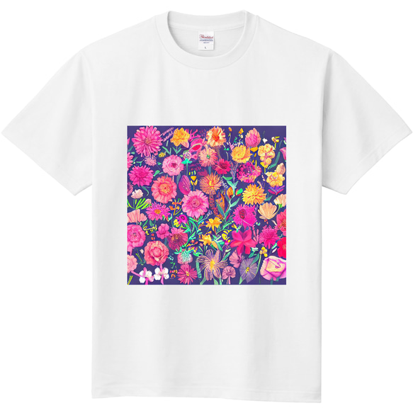 フラワー01　Tシャツ