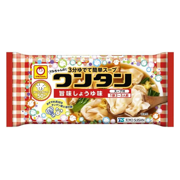 東洋水産 トレーワンタン 旨味しょうゆ味 55g F800328