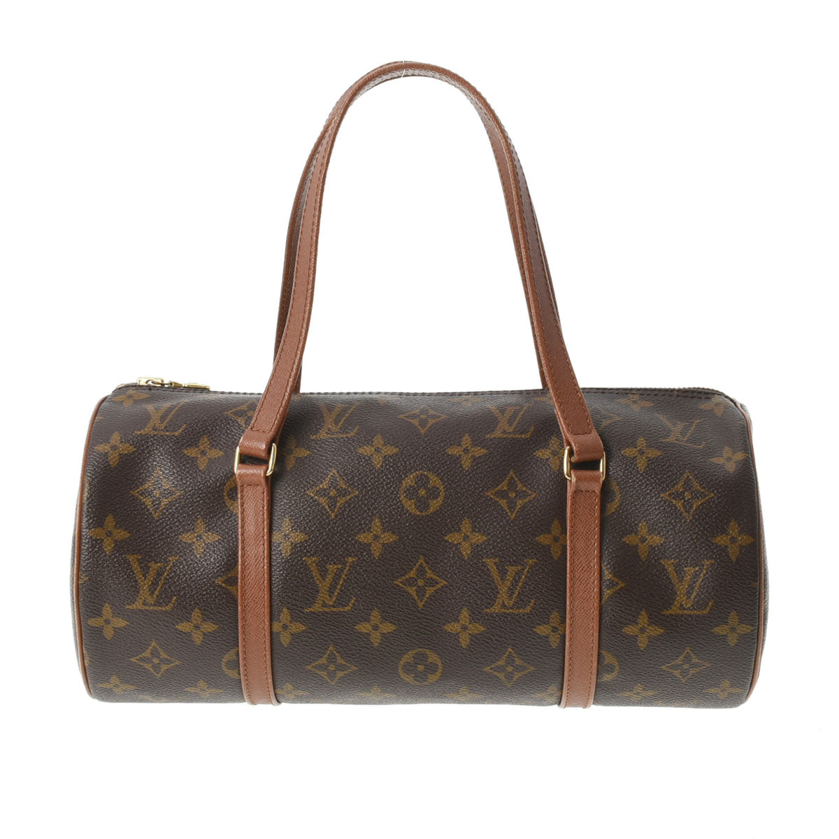 LOUIS VUITTON ルイヴィトン モノグラム パピヨン GM 旧型 ブラウン M51385 レディース モノグラムキャンバス ハンドバッグ Bランク 中古 