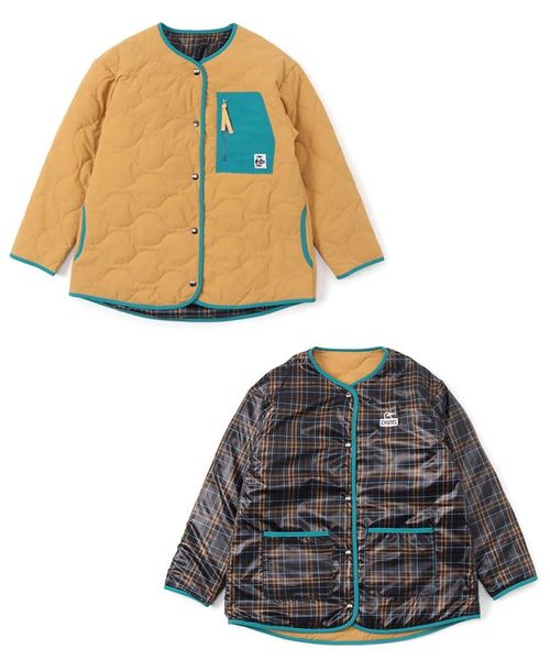 チャムス/Reversible Quilting Jacket (リバーシブル キルティング ジャ･･･