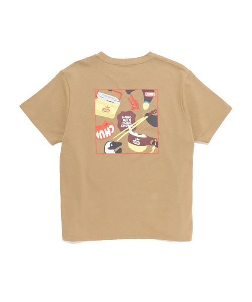 チャムス/CAMP GEAR POPIN ART T－SHIRT (ポップイン アート Tシャツ)