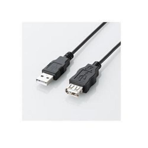 エレコム U2C-JE20BK エコUSB2.0延長ケーブル(AM-AFタイプ) 2.0m