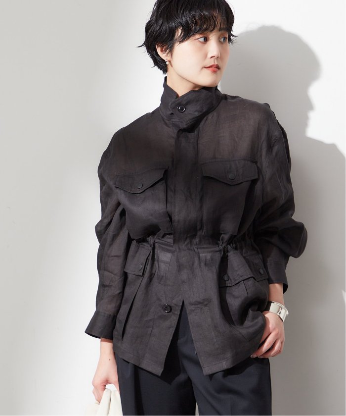 ジャーナルスタンダード　レサージュ/【STUMBLY 】SHEER MILITARY JACKET･･･