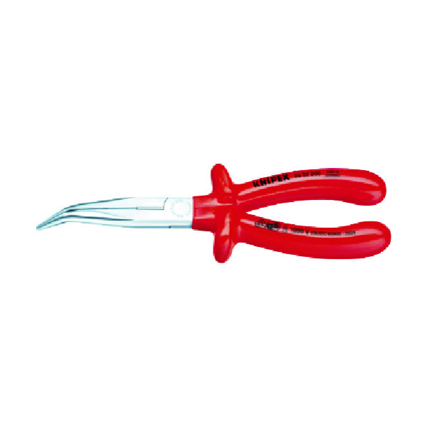 KNIPEX 2627ー200 絶縁40度先曲ラジオペンチ 1000V 2627-200 1丁 835-6479（直送品）