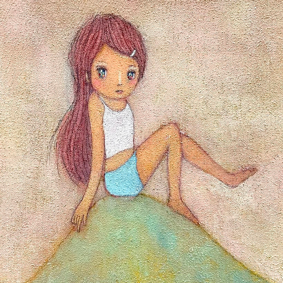 「 え？ しあわせですけど？ 」　　　　　絵画