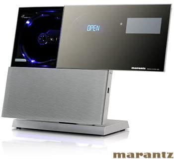 マランツmarantz パーソナルCDステレオシステム CR201 S（シルバー）【中古品】