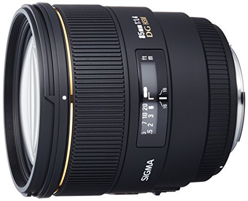 SIGMA 単焦点中望遠レンズ 85mm F1.4 EX DG HSM キヤノン用 フルサイズ対応 320546【中古品】