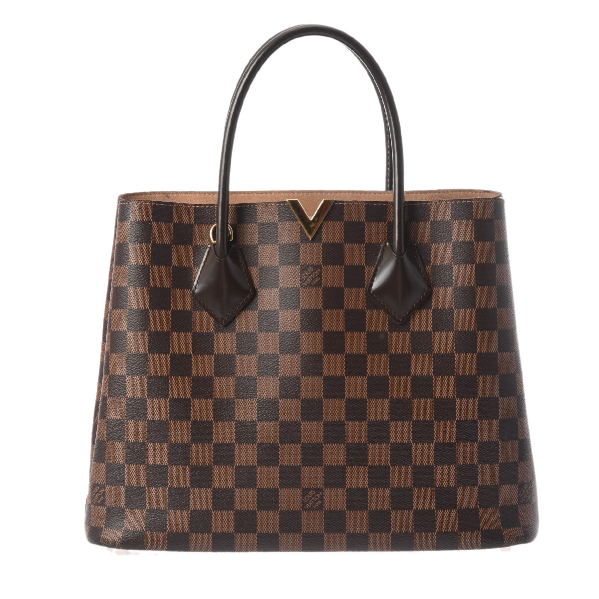 LOUIS VUITTON ルイヴィトン ダミエ ケンジントン 2WAYバッグ ブラウン N41435 レディース ダミエキャンバス ハンドバッグ ABランク 中古 