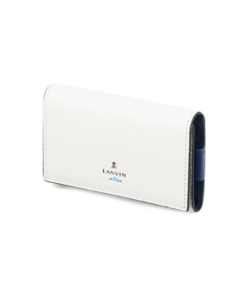 ランバン キーケース スマートキー 本革 レザー メンズ レディース ブランド ランバンオンブルー LANVIN en Bleu 533602