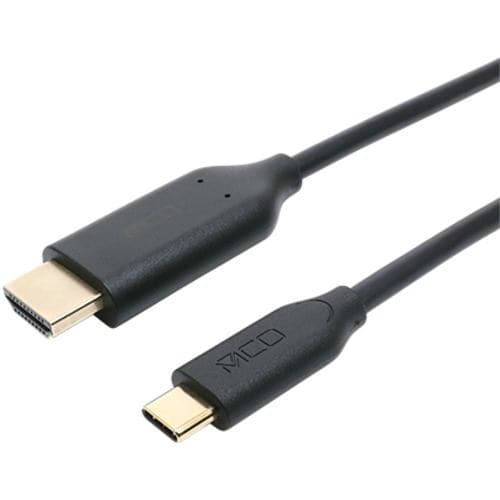 ミヨシ USD-FH15／BK USB Type-C HDMI変換ケーブル 1.5m ブラック USDFH15／BK