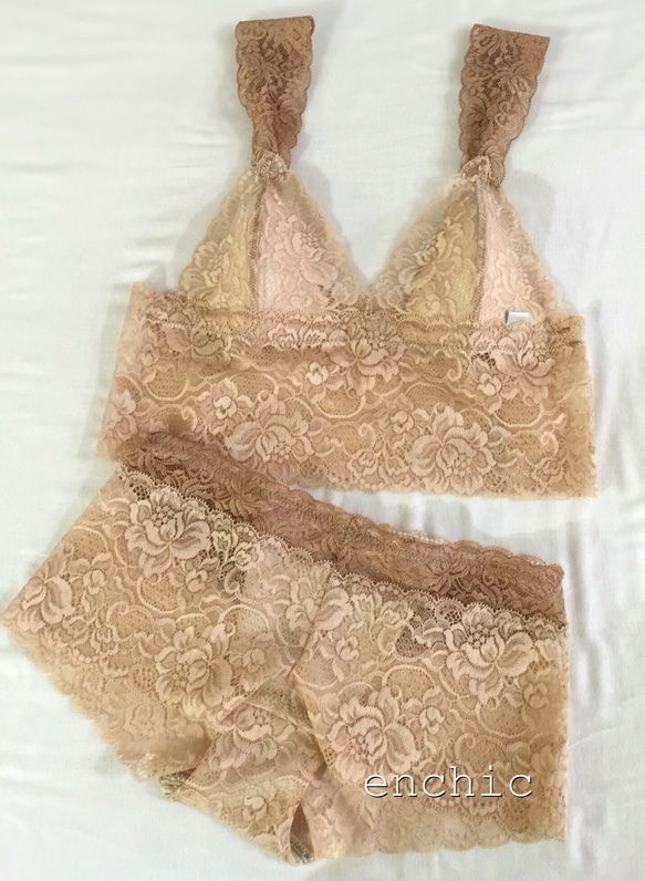 SAMPLE SALE!60 %オフ　Mサイズ限定 ◆relax bra & shorts set #132