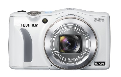 FUJIFILM デジタルカメラ FinePix F800EXR 光学20倍 ホワイト F FX-F800EXR WH【中古品】