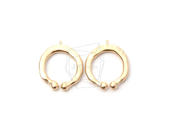 ERG-1057-MG【2個入り】ハンマーイヤーカフ/Hammered Earcuffs Earrings