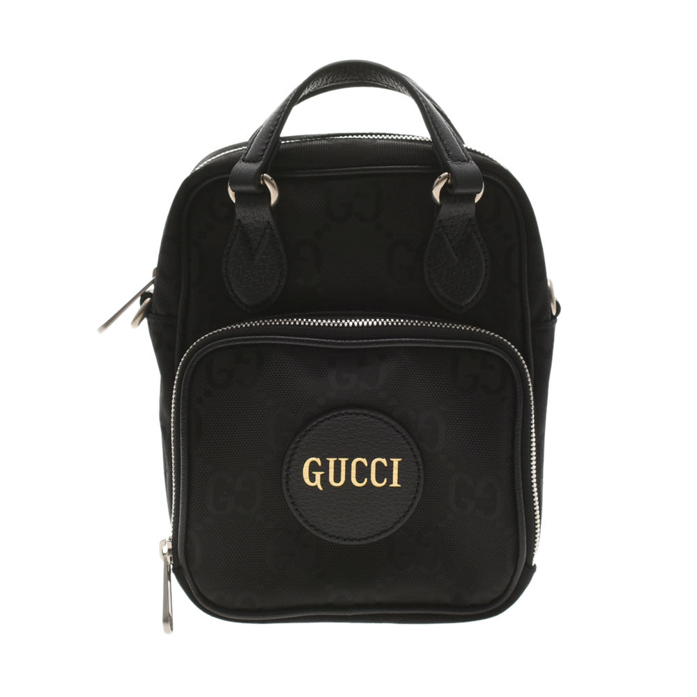 【スケジュール帳 2025の人気アイテム】 GUCCI グッチ オフザグリッド 黒 625850 ユニセックス 13842 GGナイロン ショルダーバッグ 未使用 _画像1