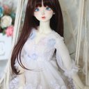 BJD 1/3 1/4  1/6人形 ドール用ウィッグ カツラ 耐熱 ハンドメイドzxww-38