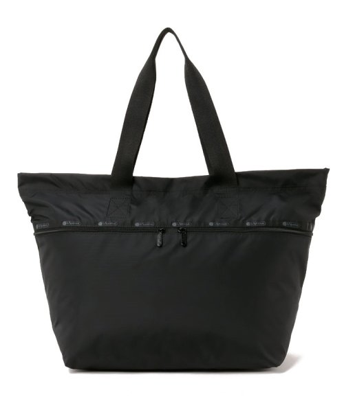 CARLIN ZIP TOP TOTE BAGリサイクルドブラックJP