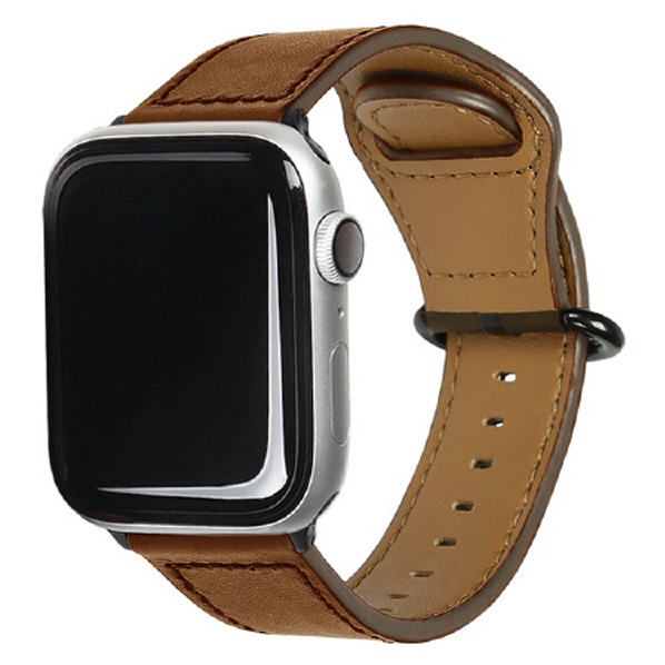 EGARDEN Apple Watch 41/40/38mm用バンド GENUINE LEATHER STRAP ブラウン EGD20604AW