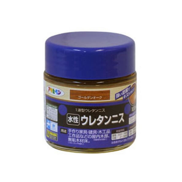 アサヒペン 水性ウレタンニス 100ml ゴールデンオーク FC642PJ